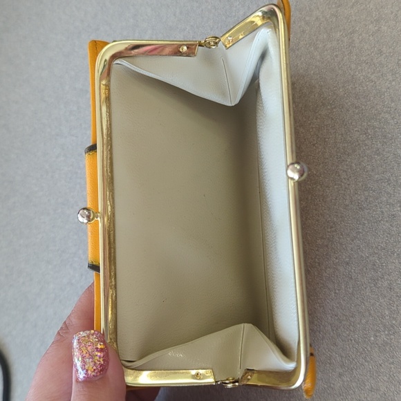 Vintage Renwick Yellow/Orange Wallet - Picture 6 of 7